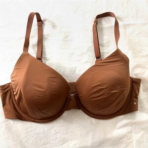NWOT Aerie Bra Real Me Power Balconette Lighly Lined in brown SZ 34D